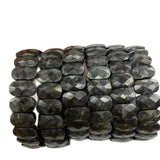 Astrophyllite Hornblende Arfvedsonite Stone Beads Bracelet 8*14mm