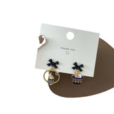Alice In Wonderland Clip Earrings Fairy Tale Princess