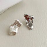 Asymmetric Metal Irregular Earrings Ms Jewelry Accessories
