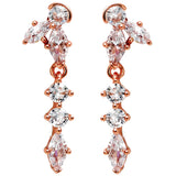 925 Silver Star Tiara Crown Earrings Snowflake Spider For Women