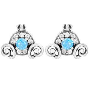 925 Silver Star Tiara Crown Earrings Snowflake Spider For Women