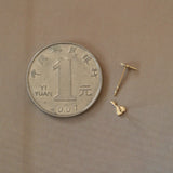 925 Silver Lock Star Earrings Women Wedding Jewelry