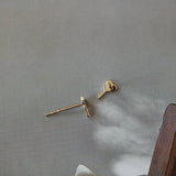 925 Silver Lock Star Earrings Women Wedding Jewelry