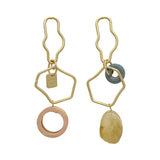 Metal Pendants Earrings European American Style Stud Earrings