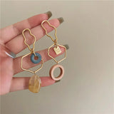 Metal Pendants Earrings European American Style Stud Earrings