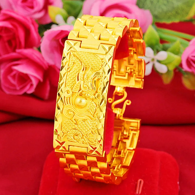 Atmospheric 24K Plated Men's Faucet - Anniversary Birthday Wedding
