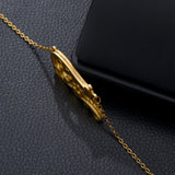 Atoztide Personalized Nameplate Necklace for Women