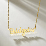 Custom Butterfly Name Necklace for Women