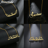 Lovely Wing Shape Necklace Personalized Jewelry Chain for Women
