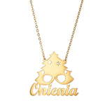 Personalized Name Necklace Stainless Steel Pendant