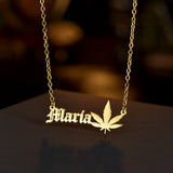 Personalized Name Tree Necklace for Women, Birthday Jewelry Gift