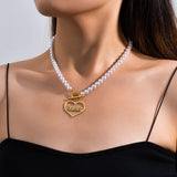 Atoztide Custom Heart Name Necklace for Women