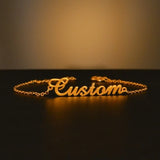 Atoztide Custom Name Bracelet - Stainless Steel Love Bangle Gift