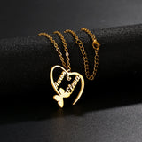 Atoztide Personalized Custom Name Necklace Stainless Steel for Women