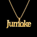 Atoztide Custom Name Necklace Stainless Steel Cuban Chain Jewelry