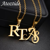 Atoztide Custom Name Necklaces for Women