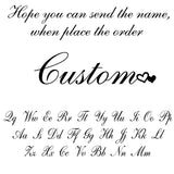 Atoztide Custom Name Necklaces for Women Stainless Steel Choker Jewelry