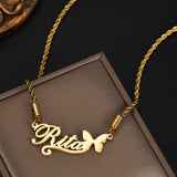 Atoztide Custom Name Necklace for Women