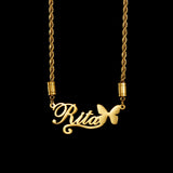 Atoztide Custom Name Necklace for Women