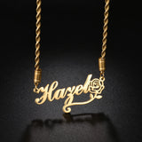 Atoztide Custom Name Necklace for Women