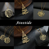Personalized Life Tree Name Necklace Birthstone Family Trees for Women