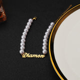Custom Name Letter Bracelet for Women Stainless Steel