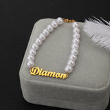 Custom Name Letter Bracelet for Women Stainless Steel