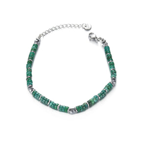 Colorful Beaded Chain Star Bracelet for Women Girls