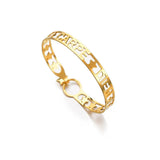 Customized Name Bracelet for Women Stainless Steel Bangle
