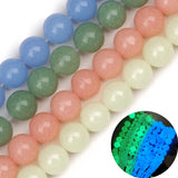 Atreus Luminous Round Stone Beads DIY Bracelet 6/8/10mm