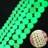 Atreus Luminous Round Stone Beads DIY Bracelet 6/8/10mm