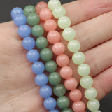Atreus Luminous Round Stone Beads DIY Bracelet 6/8/10mm