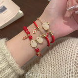 Couple Bracelet Magnetite Hand String Set Cross border Jewelry
