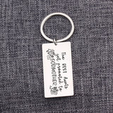 Aunt Godmother Keychain Engraved Gift