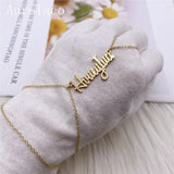 AurolaCo Women's Stainless Steel Name Bracelet