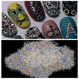 Aurora Caviar Nail Art Charm Glass Beads DIY Tool