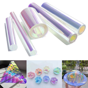 Aurora Laser Film Foil Resin Jewelry Stickers DIY Craft Nail Art Supplies