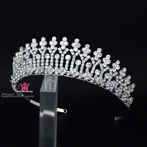 Australian Rhinestone Crystal Tiara For Bridal Wedding Hair Accessories