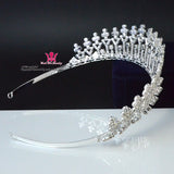 Australian Rhinestone Crystal Tiara For Bridal Wedding Hair Accessories