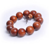 Australian Sandalwood Bead Tibetan Amulet Bracelet