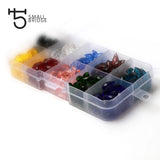 Austrian Briolette Teardrop Crystal Beads Set for Jewelry Making