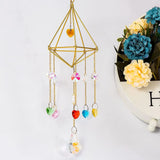Austrian Love Heart Pendants Green Glass Crystal Beads DIY Making