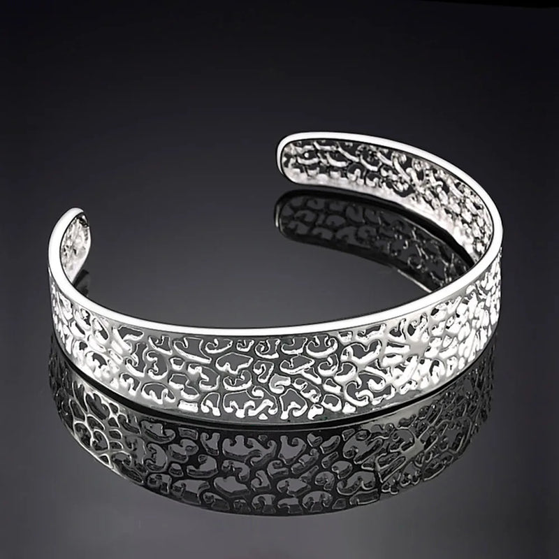925 Silver Bracelet DIY Love Cuff Totem Bracelet For Women