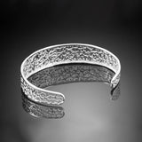 925 Silver Bracelet DIY Love Cuff Totem Bracelet For Women