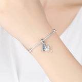 925 Silver Rome Colosseum Dangle Charm for Bracelets