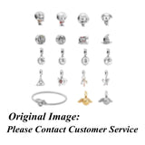 925 Sterling Silver Envelope Train Charm DIY