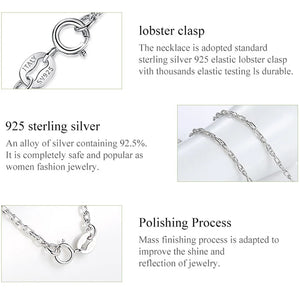 925 Silver Necklace For Women With Chain