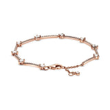 925 Silver Snake Bracelet & Mom Heart Dangle Bead Jewelry for Mom