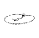 925 Silver Snake Bracelet Heart & Mom Dangle Bead Jewelry for Mom