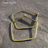 14k Filled Hoop Earrings Vintage Jewelry Boho Orecchini Brincos Pendientes